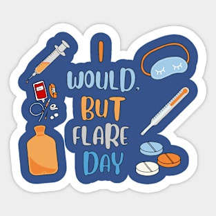 I would, but flare day. Sticker